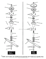 DECK SPINDLE ASSEMBLIES