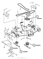 61&quot; CUTTING DECK ASSEMBLY (Final Assy)