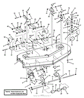 61&quot; CUTTING DECK ASSEMBLY (Sub Assy)