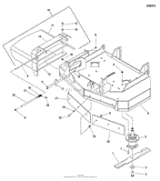 36&quot; Mower Deck Group - Housing, Covers, Spindles &amp; Blades