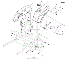 Fuel Tank Mount Group