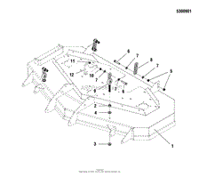 48&quot; &amp; 52&quot; Mower Deck - Hanger Chains