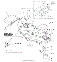 48&quot; &amp; 52&quot; Mower Deck - Housing, Covers, Spindles &amp; Blades