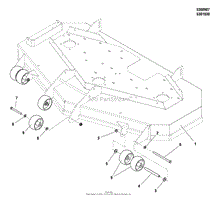 48&quot; &amp; 52&quot; Mower Deck - Rollers