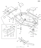 52&quot; Mower Deck - Housing, Covers, Spindles &amp; Blades (Export Models)