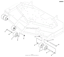 48&quot; &amp; 52&quot; Mower Deck - Rollers