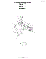 Engine Service Parts - Kawasaki (FX481V - FX600V)