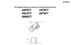 Engine Service Parts - Briggs &amp; Stratton Commercial Turf