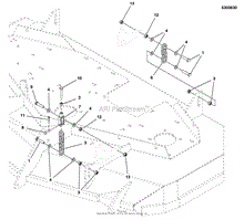 48&quot; Mower Deck Group - Hanger Chains