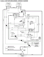 Electrical Schematic - Cranking Circuit - Kawasaki FX