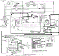 Electrical Schematic - Gauges &amp; Lamps - S/N: 2015276815 &amp; Above