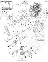 Engine &amp; PTO Group (S/N: 2016601889 &amp; Below)