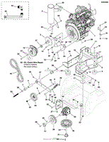 Engine &amp; PTO Group (S/N: 2016601890 &amp; Above)