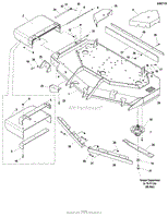 61&quot; Mower Deck - Housing, Covers, Spindles &amp; Blades Side Discharge