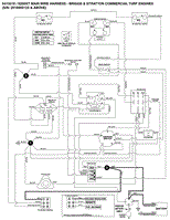 Electrical Schematic - Charging Circuit - B&amp;S Commercial Turf S/N: 2016950123 &amp; Above