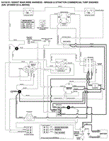 Electrical Schematic - PTO Clutch Circuit - B&amp;S Commercial Turf S/N: 2016950123 &amp; Above