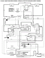 Electrical Schematic - Cranking Circuit - B&amp;S 49R977