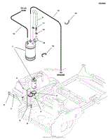 Evap Canister Group - CAL Models w/ One Fuel Tank