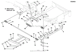 Deck Lift Group (S/N: 2014755821 &amp; Above)