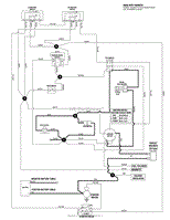 Electrical Schematic - PTO Clutch Circuit - Kawasaki S/N: 2016499707 &amp; Above