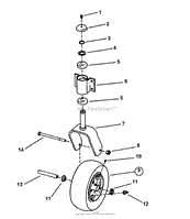 Caster Wheel Assembly