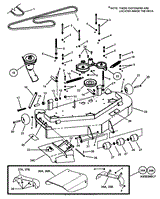 48&quot;, 52&quot; &amp; 61&quot; MOWER DECK ASSY (Deck)