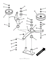 52&quot; DECK IDLER ASSEMBLY