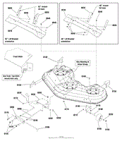 46&quot; &amp; 52&quot; Mower Deck - Height Adjustment Group