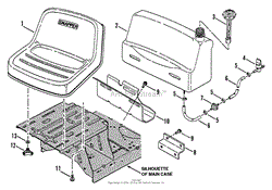 Fuel Tank &amp; Operator`s Seat