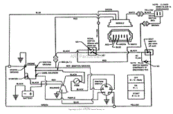 Wiring Schematic for 14 HP (Briggs Engine)