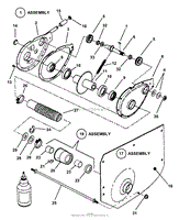 Chain Case, L.H. Fender