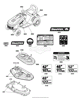 Snapper 2691184-00 - SPX2242, 42