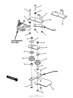 REAR DECK BRACKETS &amp; IDLER ARM