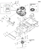 Engine &amp; PTO Group - S/N: 2014726546 &amp; Below