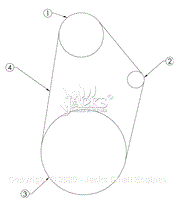 Engine To Blade Pulley Configuration