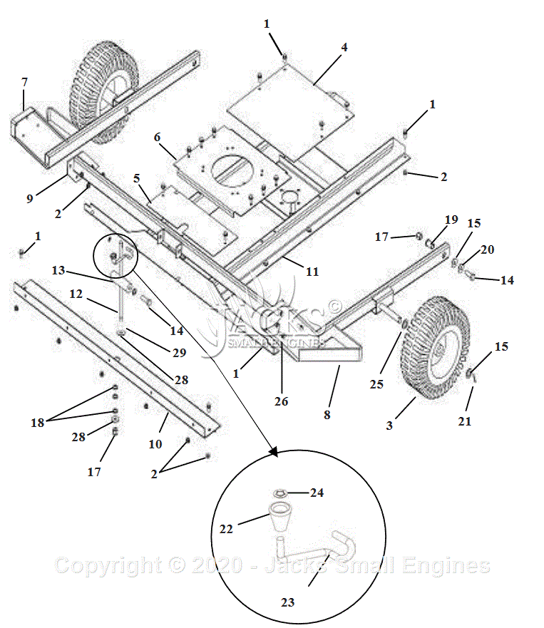 Swisher RTB115441 Serial L506 006001 Parts Diagrams