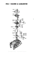 Assembly 3 - Cleaner &amp; Carburetor