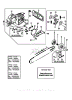 Assembly 10 - Side Case, Clutch, Chain Brake