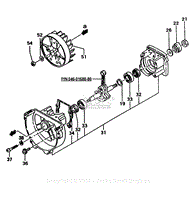 Assembly 2 - Crankcase, Flywheel