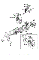 Assembly 4 - Muffler, Clutch, Cover