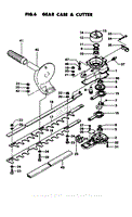 Assembly 6 - Gear Case &amp; Cutter