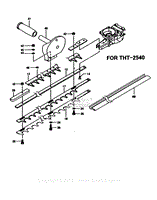 Assembly 7 - Handle, Cutter Blades