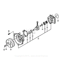 Assembly 2 - Crankcase &amp; Flywheel