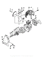 Assembly 4 - Muffler, Clutch &amp; Cover