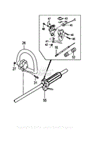 Assembly 10 - Throttle &amp; Front Handle