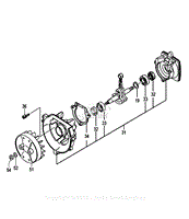 Assembly 2 - Crankcase &amp; Flywheel