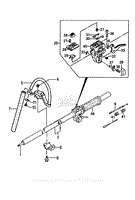 Assembly 8 - Drive Shaft &amp; Front Handle