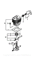 Assembly 1 - Cylinder, Piston &amp; Crankshaft