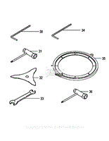 Assembly 12 - Blade &amp; Tools