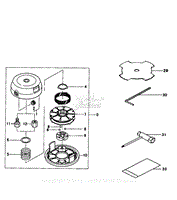 Assembly 10 - Nylon Head, Tools